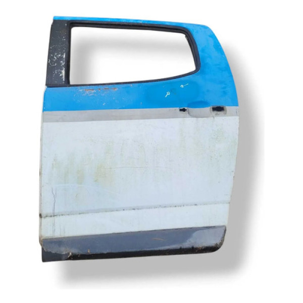 Porta Traseira Esquerda Chevrolet S10 2013 2014 Detalhe Traseira Esquerda Branco