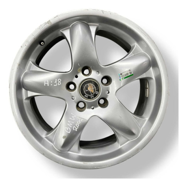 Roda Aro 18 Prata Bmw X5 2001 2002 2003 2004 2005 Prateado