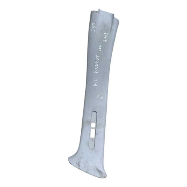 Moldura Coluna Lateral Esquerda Peugeot 206 2006 9625021177 Branco