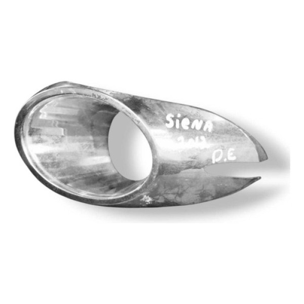 Moldura Farol Milha Dianteira Esquerda Fiat Siena 100174053 1 Esquerdo