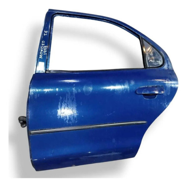 Porta Traseira Esquerda Ford Mondeo 1998 1999 2000 2001 2002 Traseira Esquerdo Azul