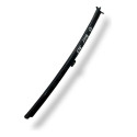 Guia Vidro Traseira Esquerda Chevrolet Agile 2013 2014 2015 Preto