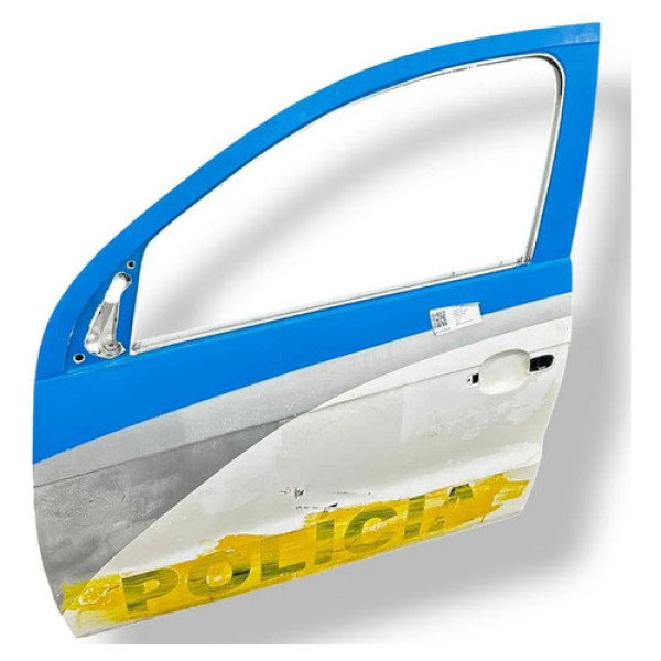 Porta Dianteira Esquerda 4p Volkswagen Voyage 2014 Detalhe Dianteira Esquerda Branco