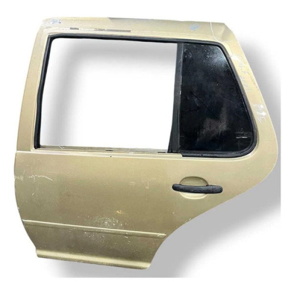 Porta Traseira Esquerda Volkswagen Golf 2000 2001 C/detalhe Traseira Esquerdo Bege