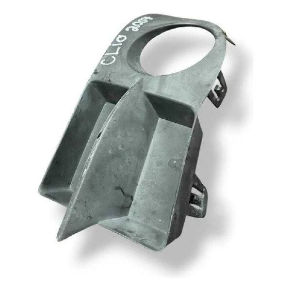 Grade Para-choque Renault Clio Dianteiro Esquerda 8200445991 Prateado Esquerdo
