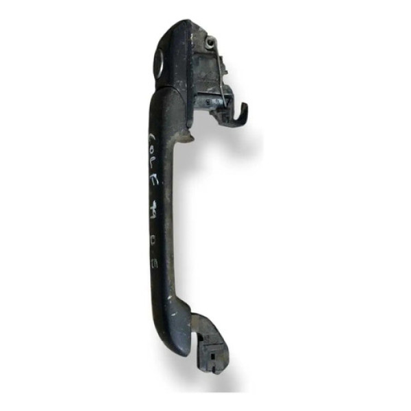 Maçaneta Externa Porta Dianteira Esquerda Vw Golf 1998 1999 Preto Dianteira