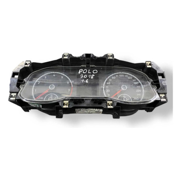 Painel Instrumentos Volkswagen Polo 1.6 2018 A2c11337300 Água