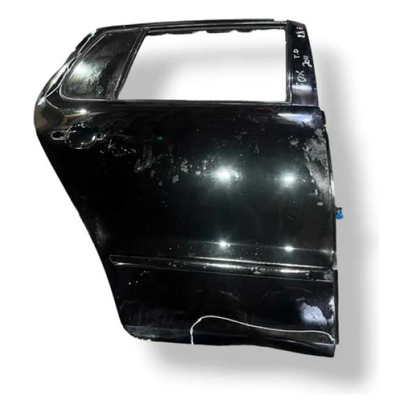 Porta Traseira Direita Volkswagen Fox 2011 2012 2013 Detalhe Traseira Direta Preto