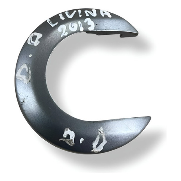 Moldura Maçaneta Nissan Livina 2013 2014 2015 2016 2017 2018 Prateado Dianteira