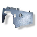 Moldura Painel Inferior Pedal Chevrolet Meriva 2008 93293745