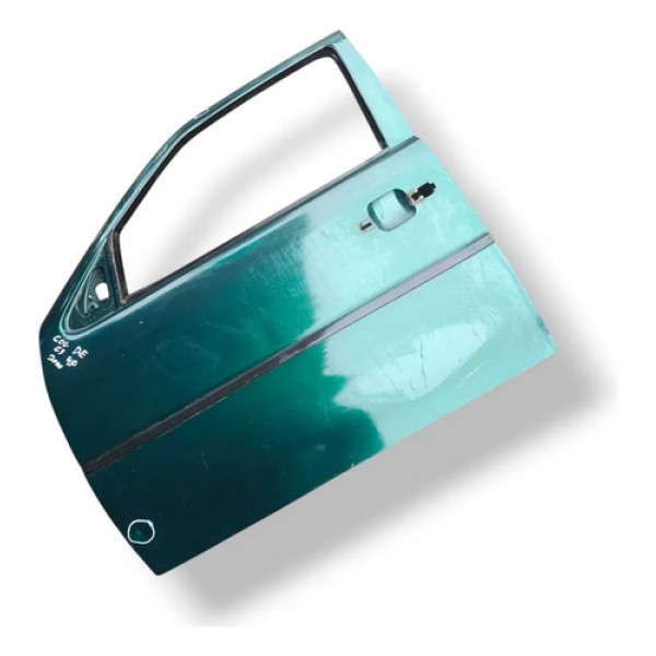 Porta Dianteira Esquerda Vw Gol G3 4p 1998 1999 2000 Detalhe Dianteira Esquerdo Verde