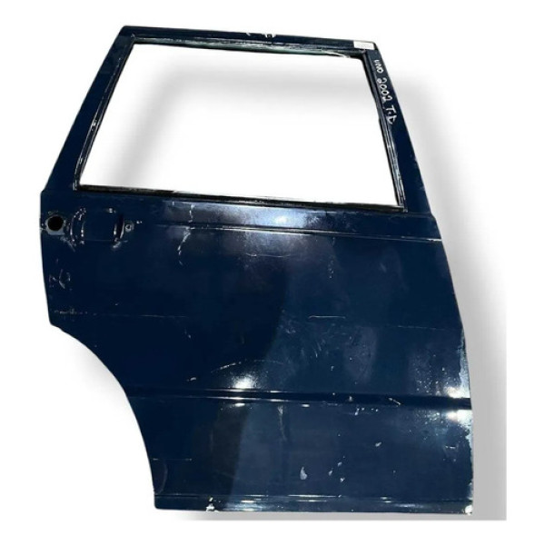 Porta Traseira Direita Fiat Uno 2000 2001 2002 2003 Azul Traseira Direita Azul