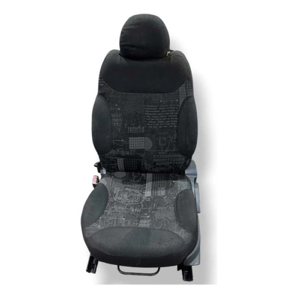 Banco Dianteiro Esquerdo Citroën C3 2006 2007 A 2012 Detalhe Preto