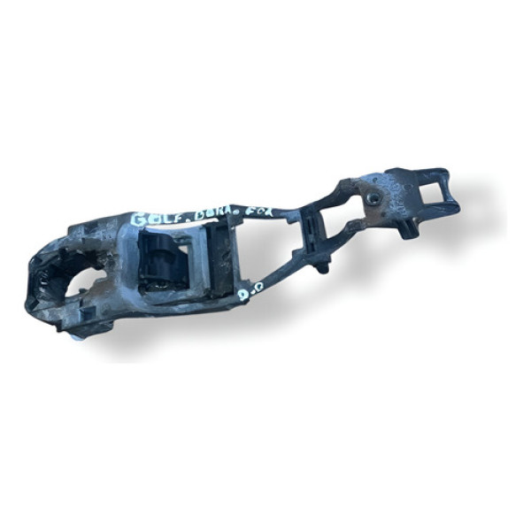 Suporte Maçaneta Externa Diant Direita Polo 2008 6q0837886 Preto Dianteira
