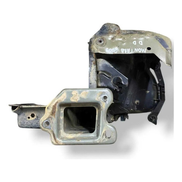 Ponta Longarina Direito Chevrolet Montana  2004 2005 / 2009 Preto