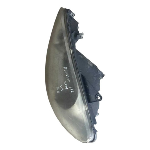 Farol Lado Esquerdo Peugeot 206 1.6 1999 2000 2001 A 2004 Esquerdo/motorista