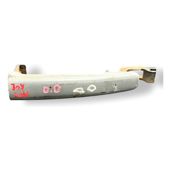 Maçaneta Externa Dianteira Direita Peugeot 307  2008 2009 Prateado Dianteira