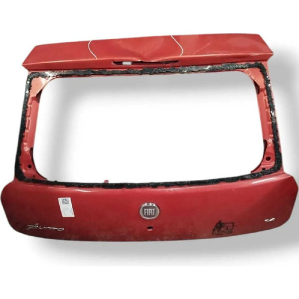 Tampa Traseira Porta Malas  Fiat Punto 2008 2009 Detalhe Vermelho