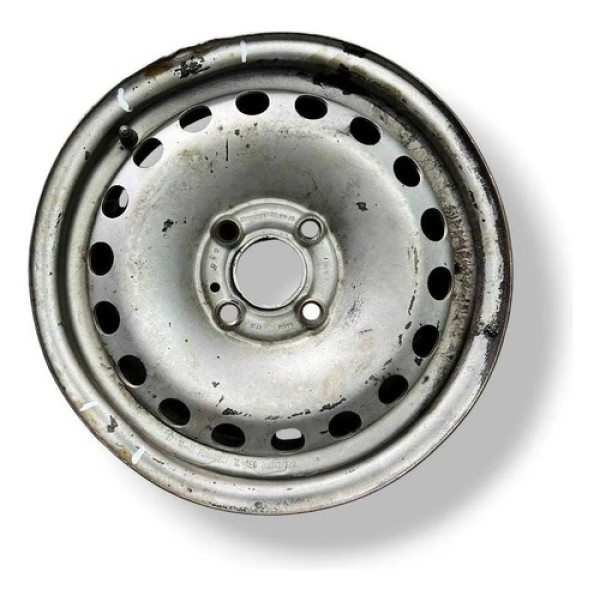 Roda De Ferro Avulsa Volkswagen Aro 14  Prateado
