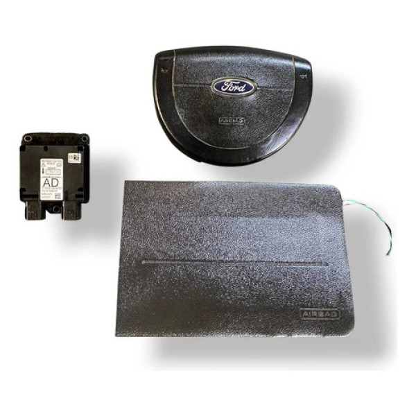 Kit Airbag Ford Ecosport 2007 2008 2009 2010 2011 2012 2013 Preto