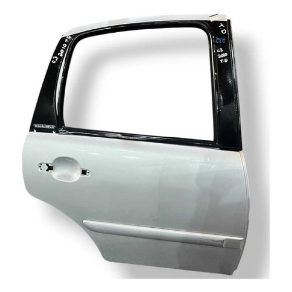 Porta Traseira Direita Citroen C3 2002 2003 2004 2005 A 2013 Traseira Direito Prateado