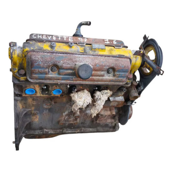 Motor Parcial Chevrolet Chevette 1.6 - 1978 1979 1980 Alcool