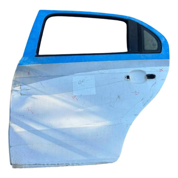 Porta Traseira Esquerda Volkswagen Gol G5 2009/2012 Detalhe Traseira Esquerda Branco