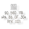 Caixa Fusível Chevrolet Zafira 2005/2006/2007/2008 90560119