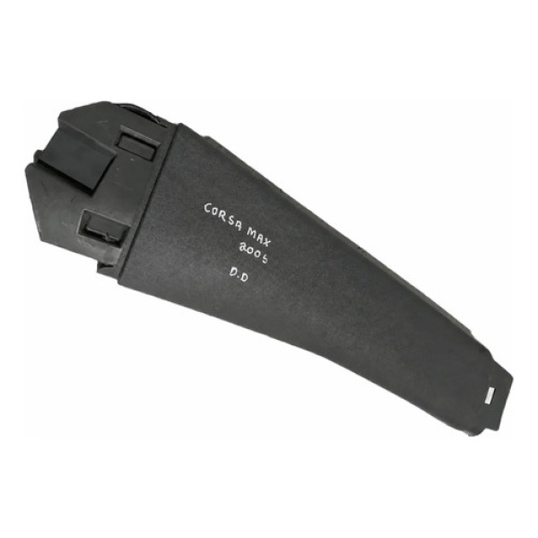 Moldura Coluna Dianteira Direita Corsa Maxx 2005 93264708 Preto