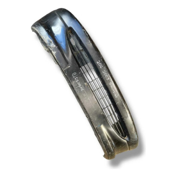 Parachoque Dianteiro Peugeot 206 1.4 2003/2004 9625078477 Prateado