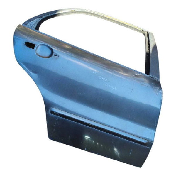 Porta Traseira Direita Fiat Marea 1999/2000/2001/2002/2003 Traseira Direita Prateado