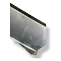 Tampa Traseira Porta Malas Gm Blazer 2000 2001 2002 Detalhe Prateado