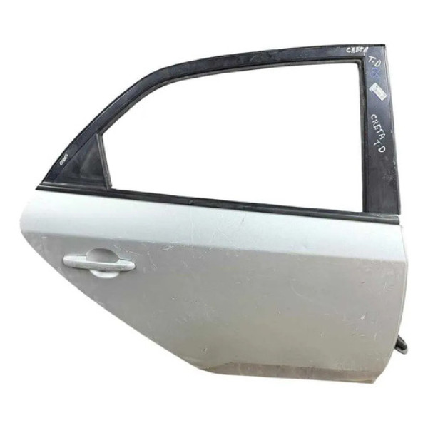 Porta Traseira Direita Hyundai Creta 2017 2018 2019 A 2024 Traseira Direita Prateado