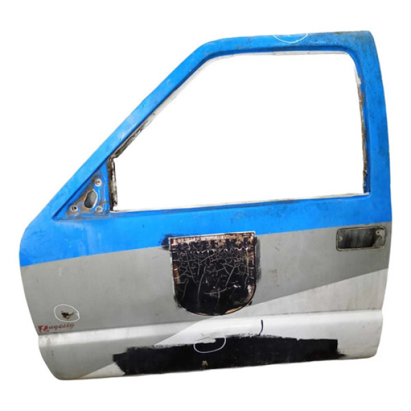 Porta Dianteira Esquerda Chevrolet Blazer  2009 2010 Detalhe Dianteira Esquerda Azul