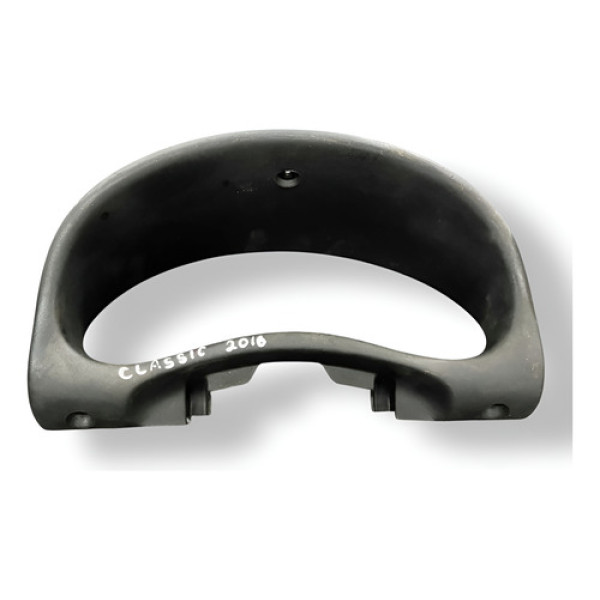 Moldura Painel Instrumentos Chevrolet Classic 2010 90387686 Prateado Classic