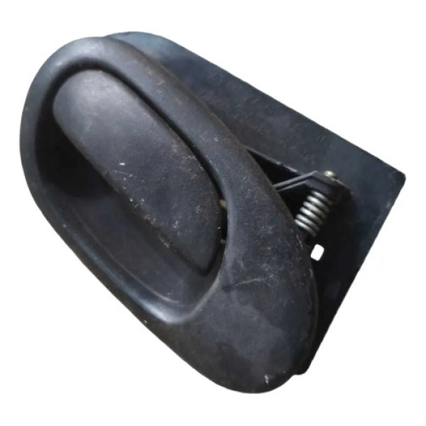 Maçaneta Interna Dianteira Direita Peugeot 206 4p 2001/2004 Preto Dianteira