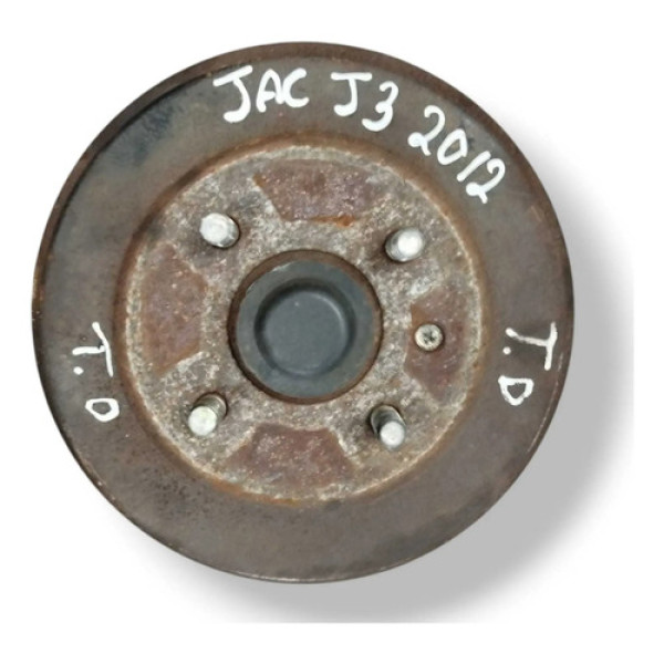 Cubo Roda Traseiro Direito Jac J3 Turin 1.3 2011 A 2014