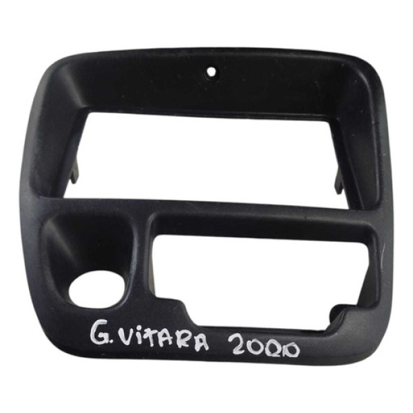 Moldura Central Painel Radio Suzuki Grand Vitara 2000/2009 Preto