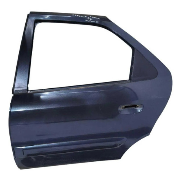 Porta Traseira Esquerda Citroen Xsara 1999 2000 2001 2002 Traseira Esquerdo Cinza-escuro