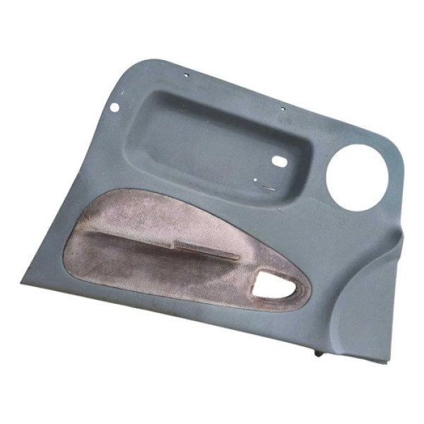 Forro Porta Dianteira Direita Renault Scenic 1999 7702280076 Cinza Com Detalhe Marrom