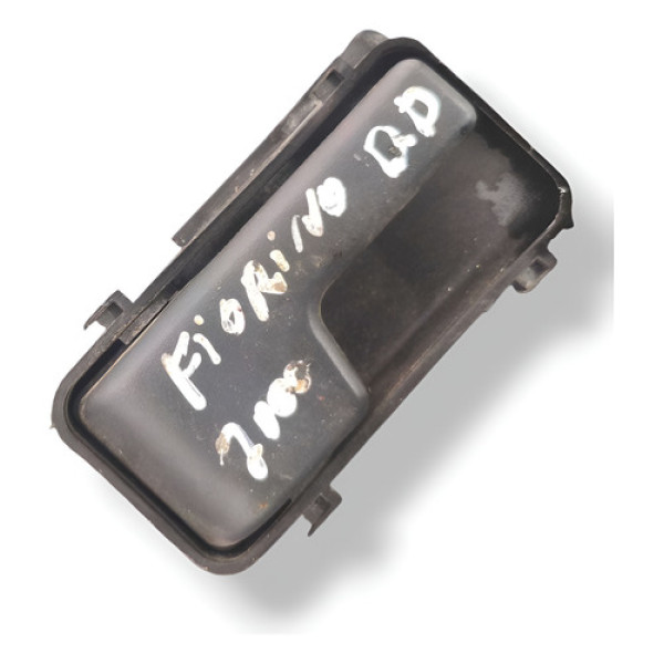 Maçaneta Interna Dianteira Direita  Fiat Fiorino 1999 A 2002 Preto Dianteira