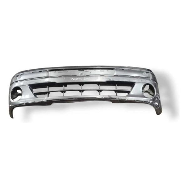 Parachoque Dianteiro Renault Scenic 2005 2006 Detalhe Cinza