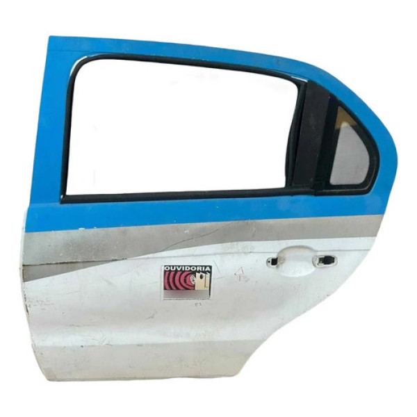 Porta Traseira Esquerda Gol G5 2009 2010 2011 2012 Detalhe Traseira Esquerda Branco