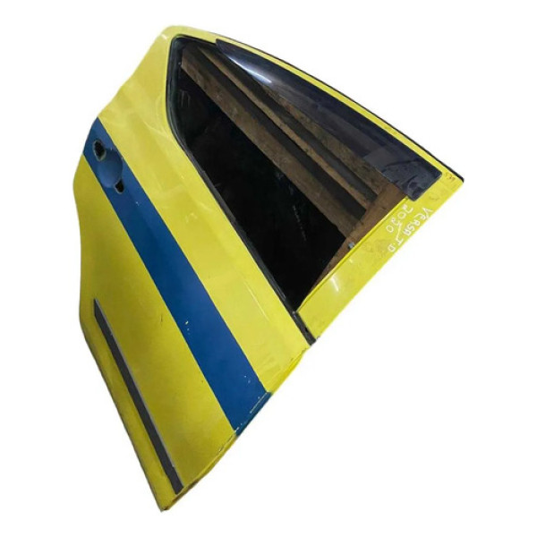 Porta Traseira Direita Nissan Versa 2019 2020 2021 Amarelo Traseira Direita Amarelo