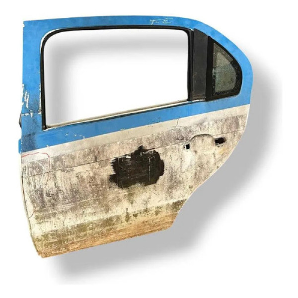 Porta Traseira Esquerda Vw Gol G6 Voyage 2014/2016 Detalhe Traseira Esquerdo Branco