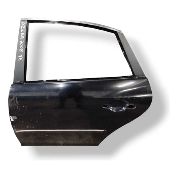 Porta Traseira Esquerda  Hyundai Azera 2008 2009 2010 2011 Traseira Esquerdo Preto