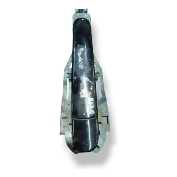Maçaneta Externa Traseira Esquerda Vw Golf 2009 3b0837207 Preto Traseira