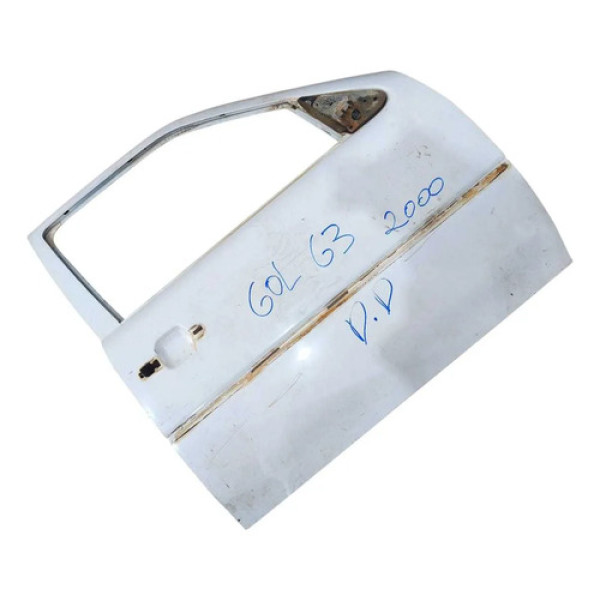 Porta Dianteira Direita Volkswagen Gol G3 2005 2006 2007 Dianteira Direita Branco