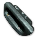 Puxador Porta Traseira Esquerda Corsa Classic 90430991lh Prateado