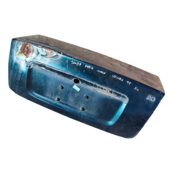 Tampa Traseira Porta Malas Gm Vectra 1997 1998 1999 Detalhe Azul